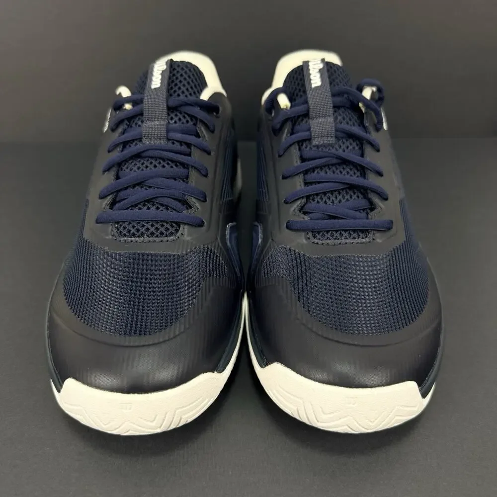 Wilson Rush Lite SAMPLE Men’s 10 Tennis Shoes Black/Blue/White New Without Box